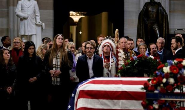 جنازة رسميّة لبوش الأب في واشنطن
