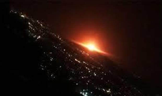 تقارير: سماع دوي انفجار ضخم في العاصمة الإيرانية طهران