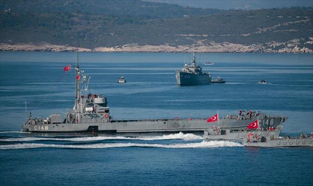 انطلاق مناورات عسكرية تركية جديدة في شرق البحر المتوسط