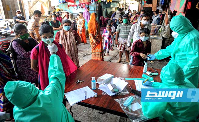 عدد قياسي عالمي من الإصابات بفيروس «كورونا» في الهند