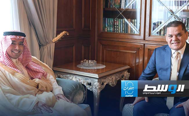 عودة الخطوط السعودية إلى ليبيا محور لقاء الدبيبة مع سفير المملكة