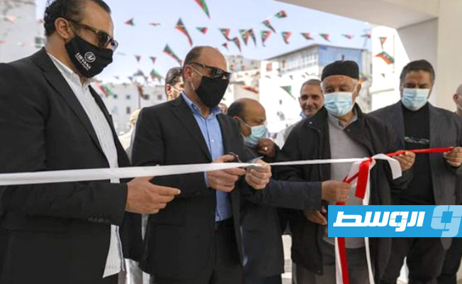 بالصور: افتتاح المركز الصحي باب الحرية
