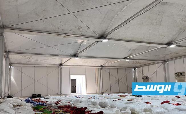 مكان إقامة الحجاج الليبيين في صعيد عرفات، 26 يونيو 2023، (الهيئة العامة لشؤون الحج)