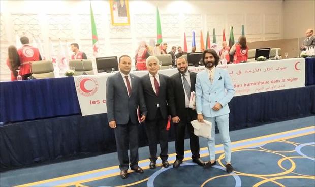 اتفاق على إنشاء نادي دول الجوار الليبي لجمعيات الهلال الأحمر لمواجهة كورونا