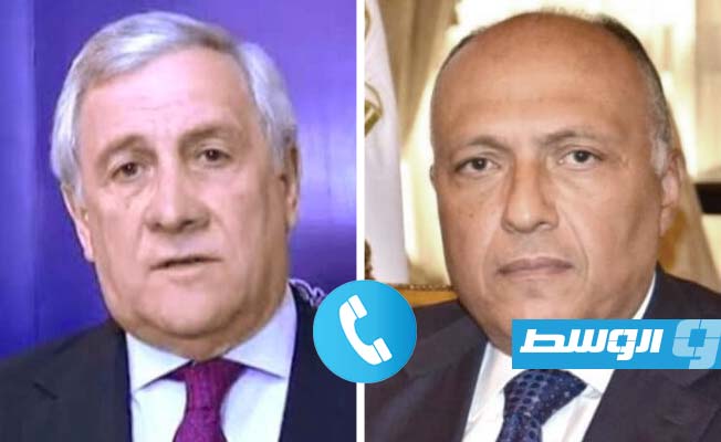 وزيرا خارجية مصر وإيطاليا يناقشان سبل وقف إطلاق النار في غزة ومنع امتداد الصراع