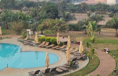 أحد الفنادق التابع لشركة «لايكو» أفريقيا الوسطى (بوابة الوسط)