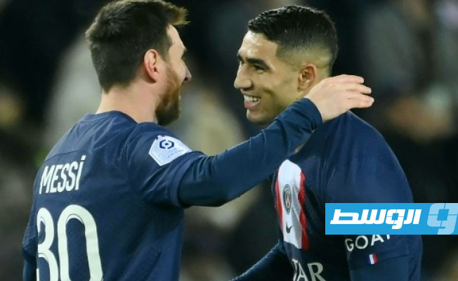 المغربي أشرف حكيمي يقود باريس لفوز صعب أمام تولوز