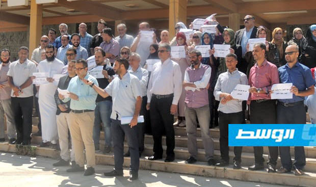 نقابة أعضاء هيئة التدريس بجامعة بنغازي تهدد بوقف الدراسة إذا لم يعطل قانون الجامعات الجديد