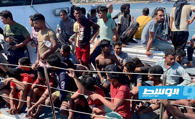 إنقاذ 147 مهاجرا من عرض البحر وإعادتهم إلى طرابلس