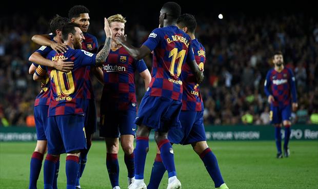 برشلونة يصعد إلى ثمن نهائي دوري أبطال أوروبا بثلاثية في دورتموند