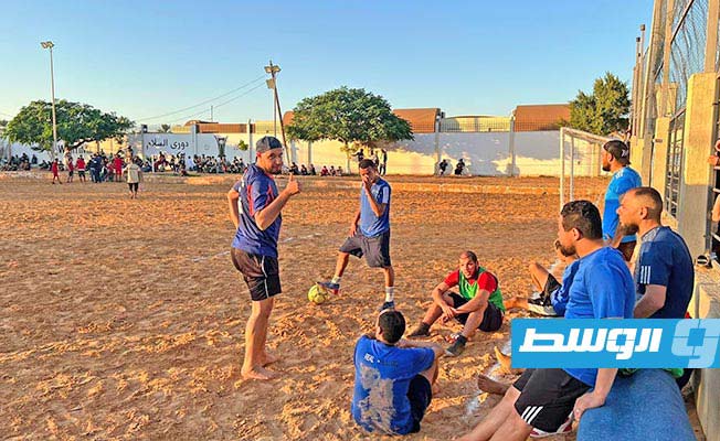 دوري السلام لكرة القدم بمنطقة وريمة. (فيسبوك)