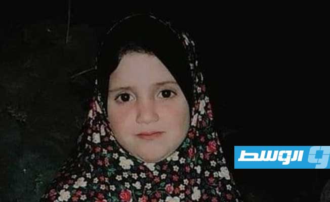 الطفلة الفلسطينية آلاء عبدالله قدوم التي قتلت جراء الغارات الإسرائيلية. (الإنترنت)