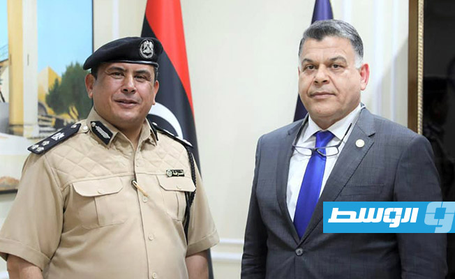 لقاء في طرابلس بين وزير الداخلية ومدير أمن طبرق