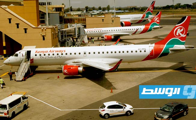 توقف رحلات الخطوط الجوية الكينية بسبب إضراب طياريها