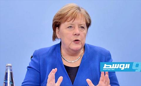 ميركل: قمة برلين لم تبحث فرض عقوبات في حالة انتهاك حظر الأسلحة إلى ليبيا