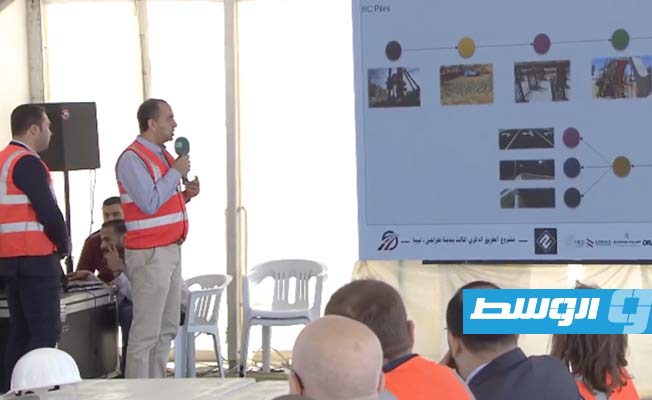ائتلاف الشركات المصرية يتسلم مشروع الطريق الدائري الثالث في طرابلس