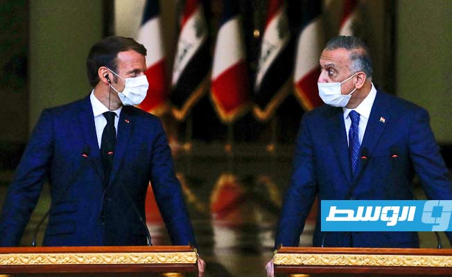ماكرون من بغداد: فرنسا ستبقى في العراق لمكافحة الإرهاب