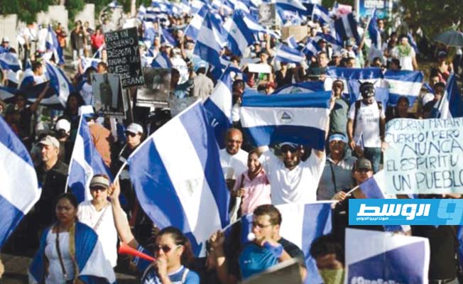 نيكاراغوا تدخل الهدنة بين الحكومة والمعارضة