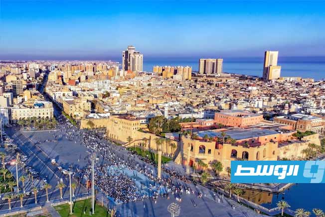 Eid Prayer held at Martyrs' Square in Tripoli