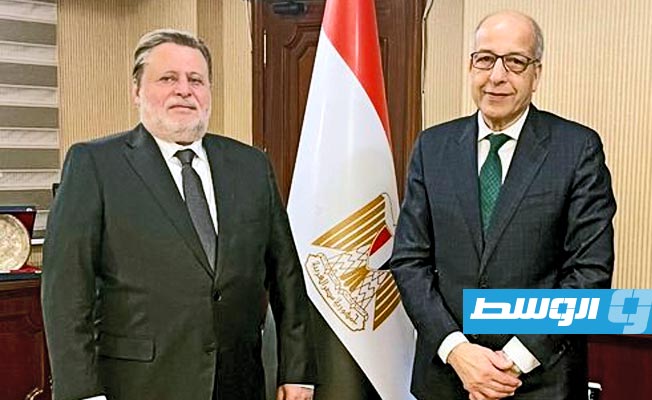 مباحثات مصرفية بين ليبيا ومصر في القاهرة