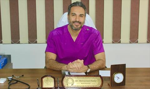 أخصائي التغذية العلاجية الدكتور محمد راضي