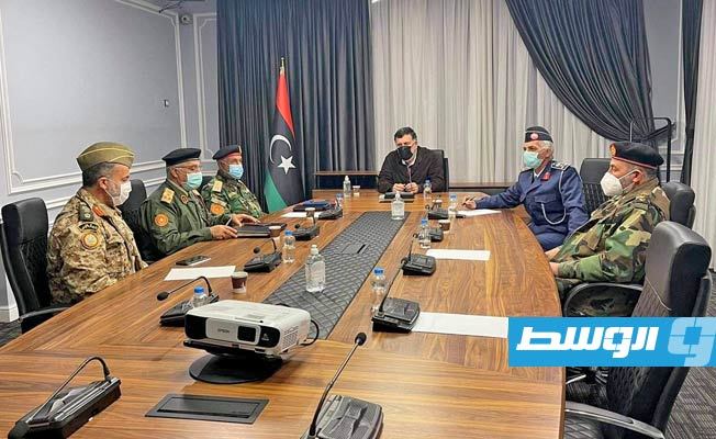 السراج يجتمع مع ممثلي حكومة الوفاق في اللجنة العسكرية المشتركة «5+5»