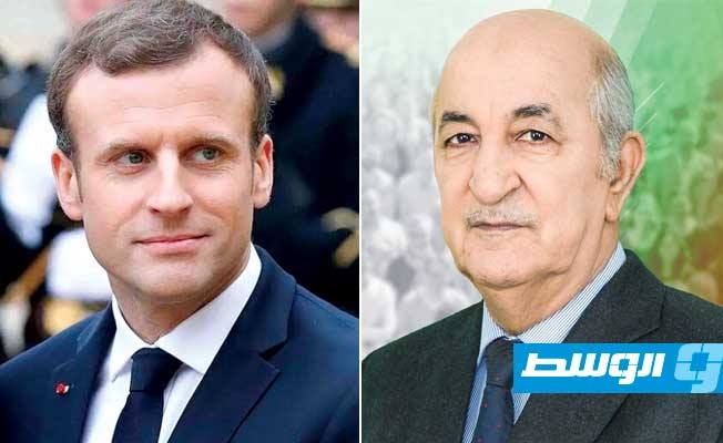 الرئاسة الجزائرية: تبون وماكرون يلتزمان باستئناف العمل بخصوص ملف الذاكرة