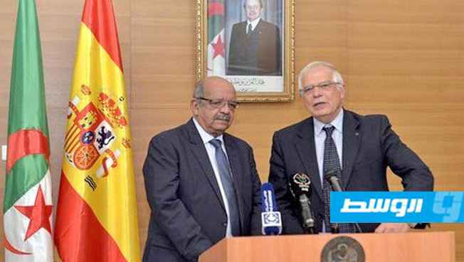 توافق جزائري - إسباني على تعزيز المواقف بشأن ليبيا