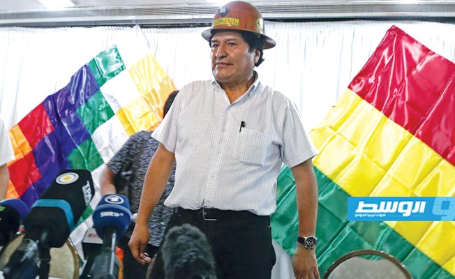 رئيس بوليفيا المستقيل يعلن مشاركة حزبه في الانتخابات المقبلة