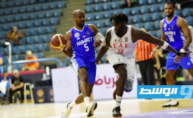 مواجهة ليبية - كويتية في دور الثمانية بالبطولة العربية لكرة السلة
