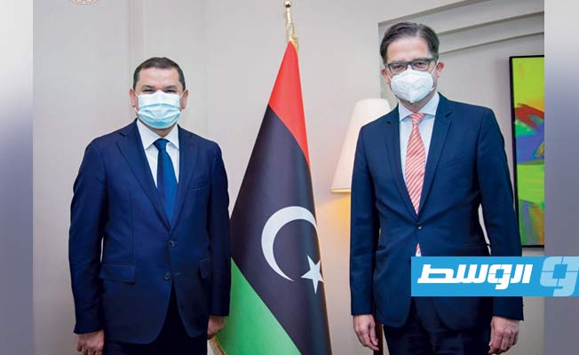 السفير الألماني يغرد بالعربية لتهنئة حكومة الدبيبة: «مبروك»