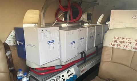 وصول أجهزة «PCR» ومشغلاتها من تركيا إلى مطار معيتيقة الدولي
