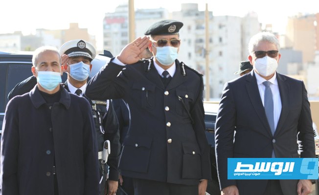 باشاغا يفتتح الملتقى الثاني لمنتسبات وزارة الداخلية, 6 يناير 2020. (مديرية أمن طرابلس)