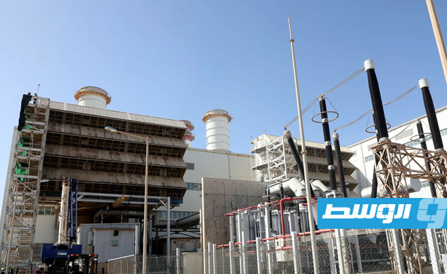 صيانة الوحدة الغازية الخامسة في محطة شمال بنغازي