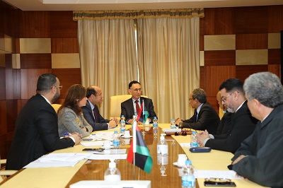الحويج يناقش عودة عضوية ليبيا لمجلس الوحدة الاقتصادية العربية