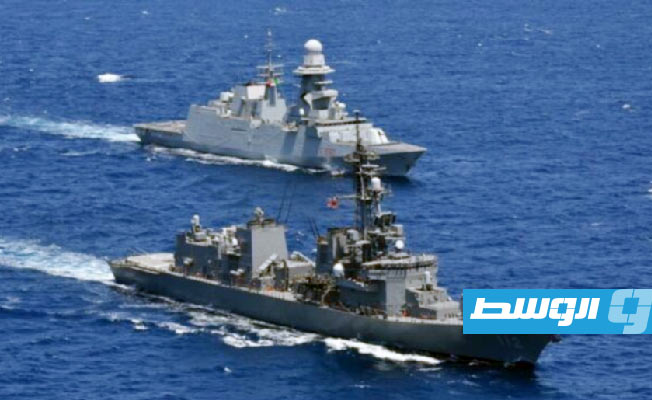 إيطاليا تنشر قواتها البحرية شرق المتوسط