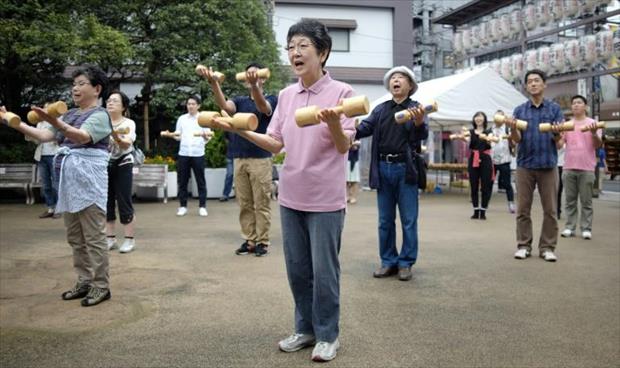 اليابان لديها أكبر نسبة مسنين في العالم