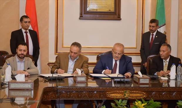 لحظة توقيع بروتوكول التعاون بين «القاهرة السينمائي» وجامعة «القاهرة» (خاص لـ بوابة الوسط)