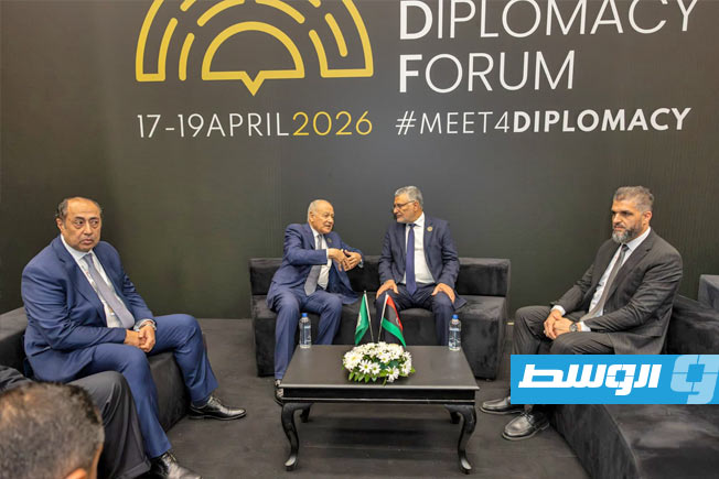 Takala discusses the Arab League’s role in supporting stability in Libya with Secretary-General Aboul Gheit