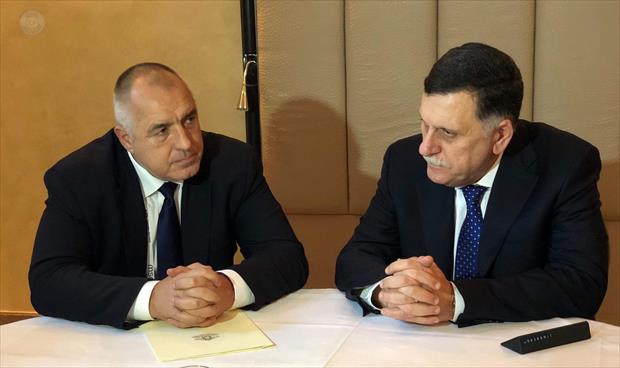 رئيس وزراء بلغاريا للسراج: قضية الناقلة «بدر» في طريقها للحل