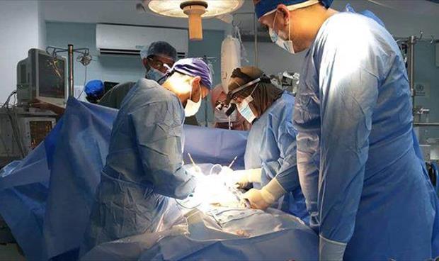 نجاح عملية قلب مفتوح لمريضة حامل بالمستشفى الجامعي طرابلس