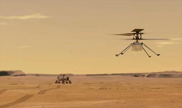 مروحية «إنجينيويتي» تستعد للطيران في أجواء المريخ