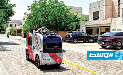 سيارة ذاتية القيادة لمكافحة «كورونا» في الإمارات