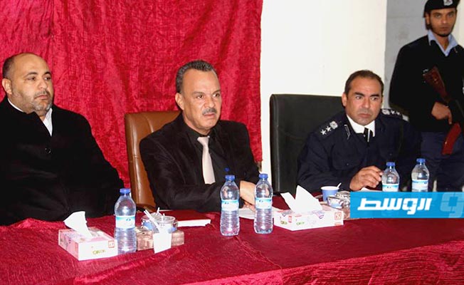 عميد السواني يطالب مديرية أمن الجفارة بدعم مركز الشرطة في البلدية