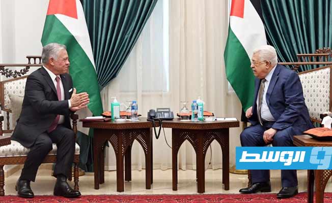 عباس يؤكد لملك الأردن: ضرورة حل عادل وشامل للقضية الفلسطينية على أساس الدولتين
