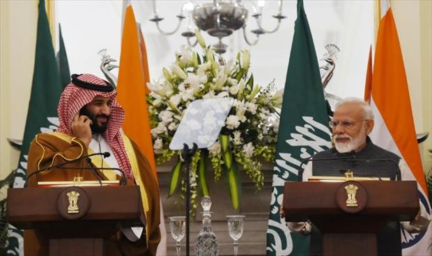 ولي العهد السعودي يتفق مع الهند على تعزيز مكافحة الإرهاب