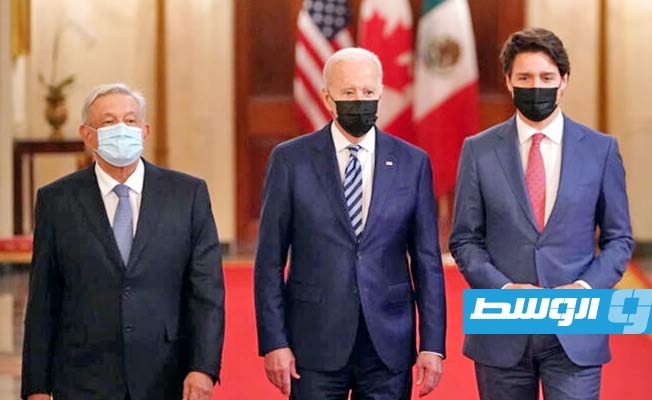 المكسيك تستضيف بايدن وترودو في قمة «الأصدقاء الثلاثة» سعيا للتكامل الاقتصادي