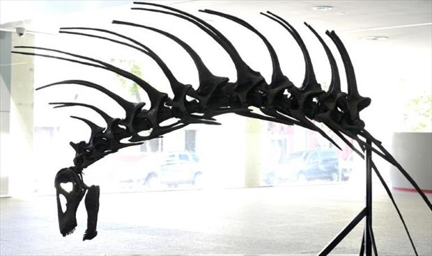 باحث يكتشف ديناصورًا لديه أشواك على ظهره