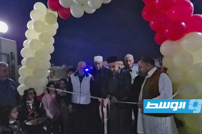 Jufra Municipal Council announces the opening of a new public park in Hun
