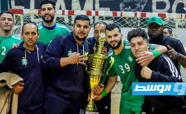 الأهلي طرابلس بطلا لكأس ليبيا لكرة اليد للمرة الثالثة على التوالي في انجاز غير مسبوق (صور)
